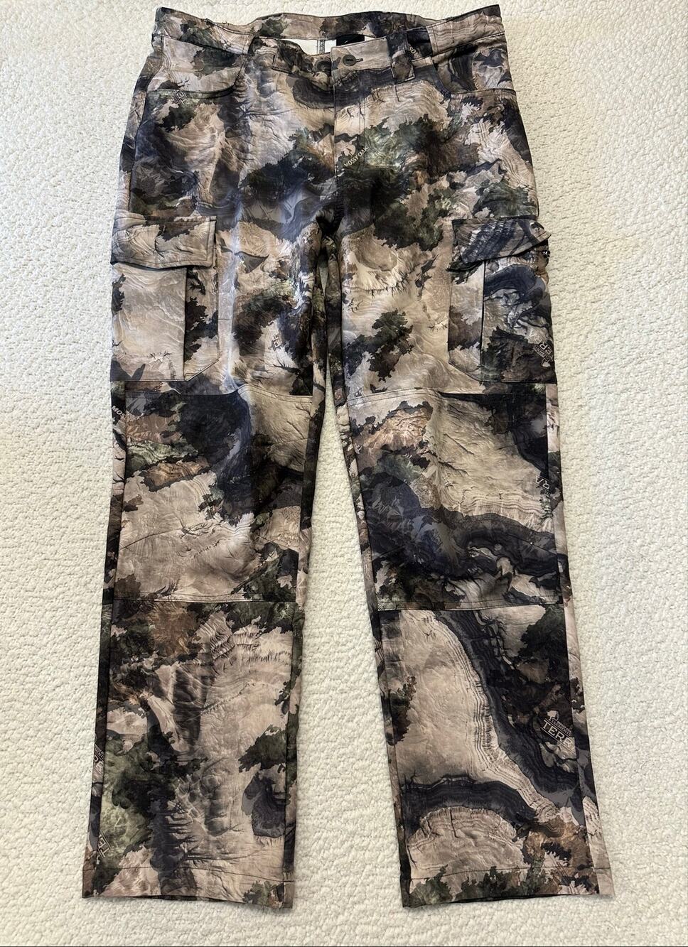 Mossy Oak Elements Mens Camo Hunting Pants Large